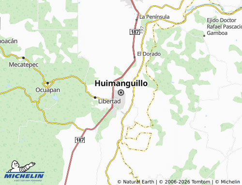 Mapa MICHELIN Huimanguillo - ViaMichelin