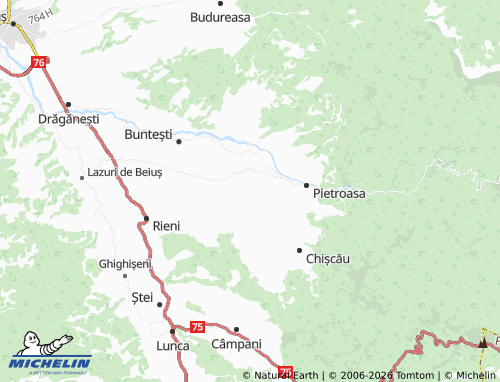 MICHELIN Stâncești map - ViaMichelin
