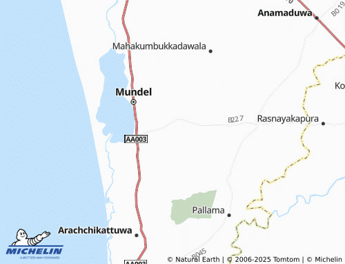 MICHELIN Angunavila map - ViaMichelin
