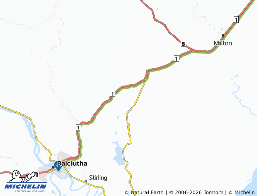 Mapa MICHELIN Lovells Flat - ViaMichelin