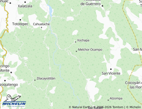 Mappa MICHELIN Lomazoyatl - ViaMichelin