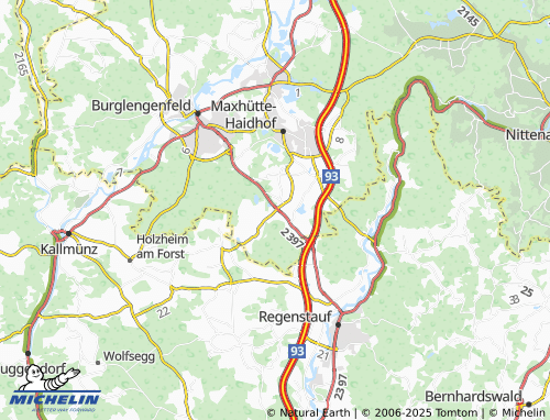 Mapa MICHELIN Almenhof - ViaMichelin
