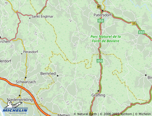 Carte MICHELIN Grün - ViaMichelin