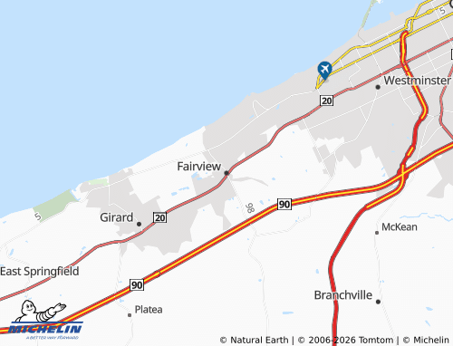 Mappa MICHELIN Fairview - ViaMichelin