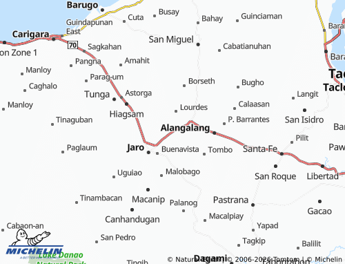 MICHELIN San Vicente map - ViaMichelin