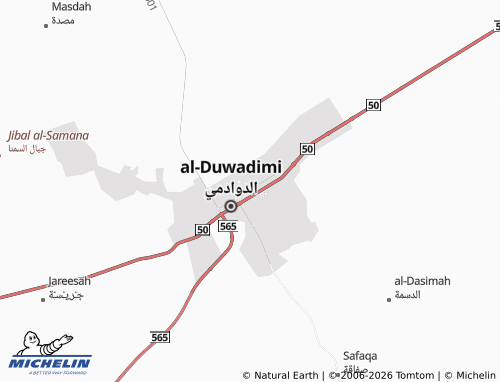 Carte MICHELIN al-Salam - ViaMichelin
