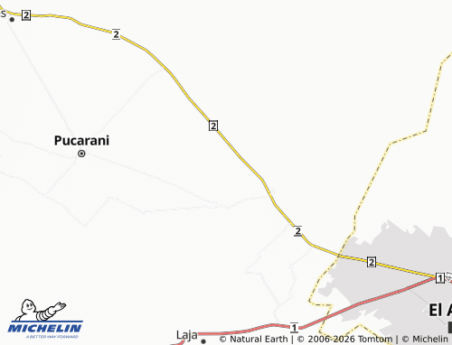 Mapa MICHELIN Chirioco - ViaMichelin