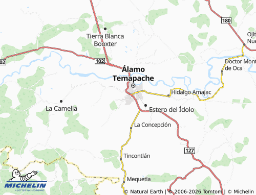 MICHELIN Los Reyes map - ViaMichelin