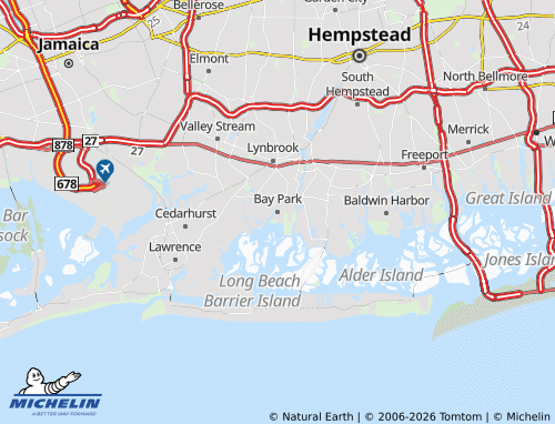 Mapa MICHELIN Bay Park - ViaMichelin