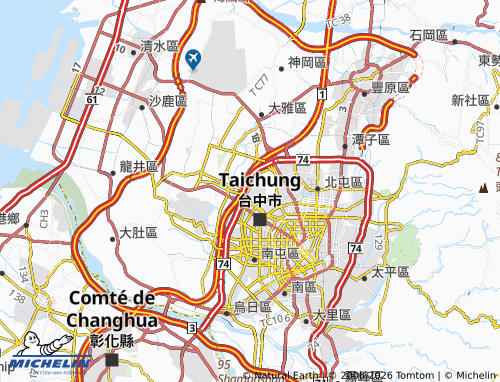 Mappa MICHELIN xi tun qu - ViaMichelin