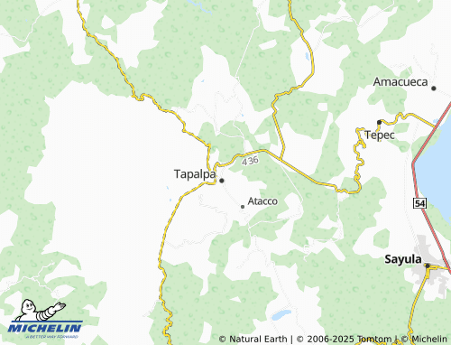 MICHELIN Casa Blanca map - ViaMichelin