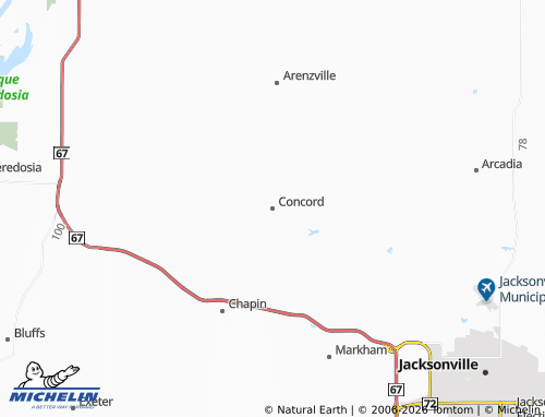Mappa MICHELIN Concord - ViaMichelin
