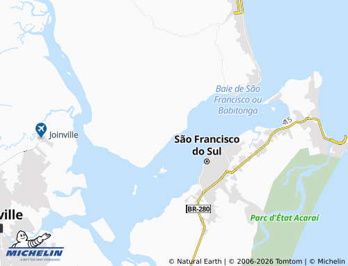 Mapa MICHELIN da Vila da Glória - ViaMichelin