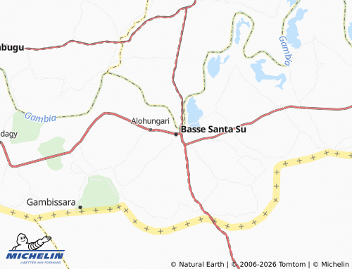 MICHELIN Basse map - ViaMichelin