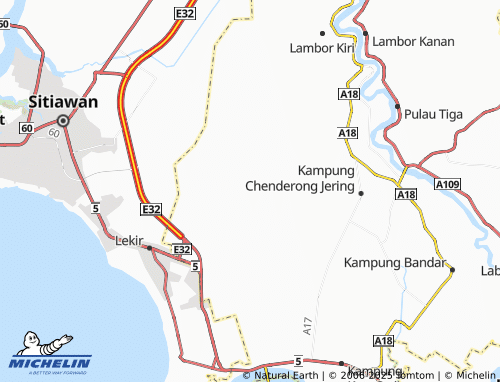 MICHELIN Jaya Baru map - ViaMichelin
