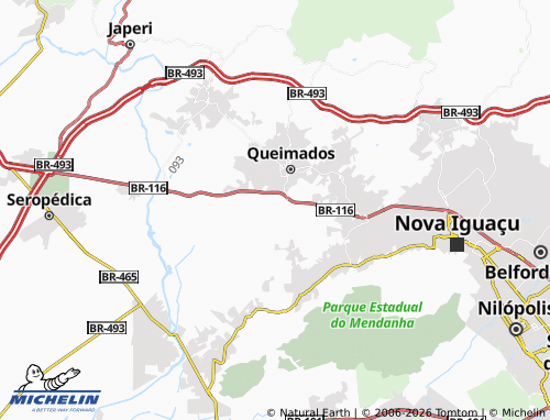 Mappa MICHELIN Jardim Passa Vinte - ViaMichelin