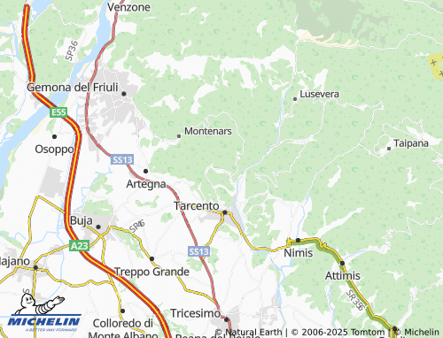 Mapa MICHELIN Villa - ViaMichelin