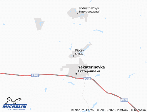 MICHELIN-Landkarte Kiptsy - ViaMichelin