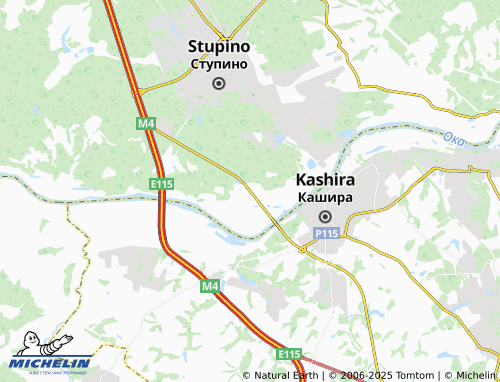 MICHELIN Luzhniki map - ViaMichelin