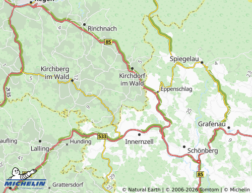MICHELIN Abtschlag map - ViaMichelin