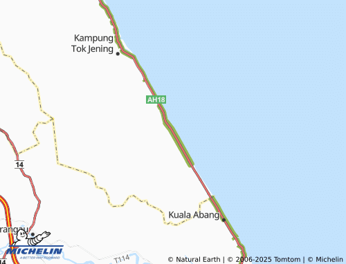 MICHELIN-Landkarte Kampung Jambu Bongkok - ViaMichelin