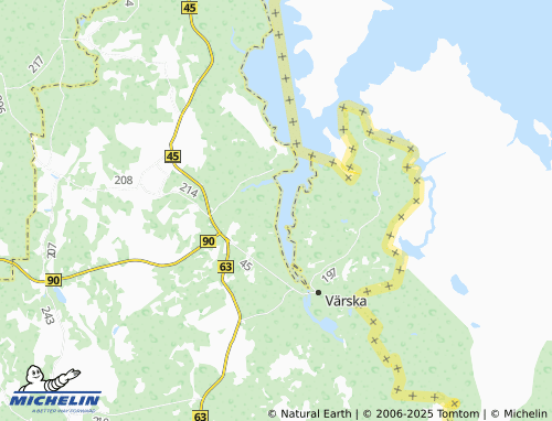 MICHELIN Tonja map - ViaMichelin