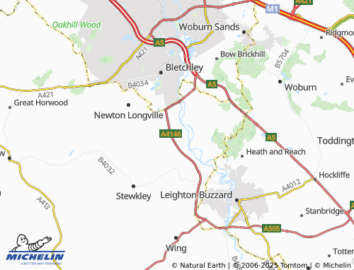 Mappa MICHELIN Stoke Hammond - ViaMichelin