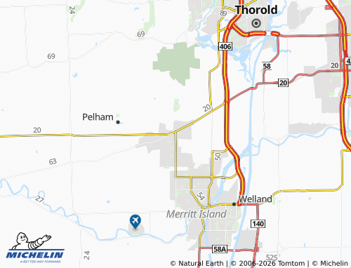 MICHELIN Fonthill map - ViaMichelin