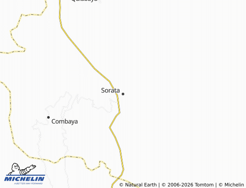 MICHELIN Sorata map - ViaMichelin