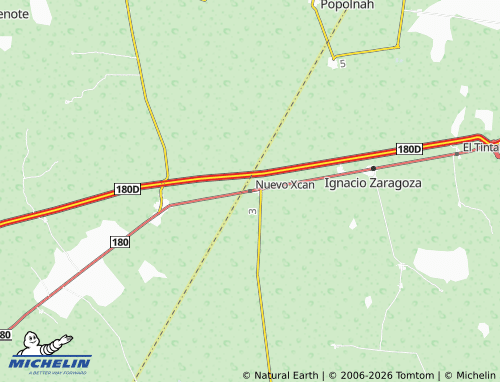 Mappa MICHELIN Nuevo Xcan - ViaMichelin