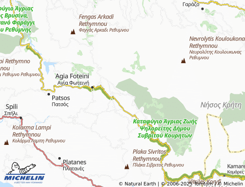 MICHELIN Vistagi map - ViaMichelin