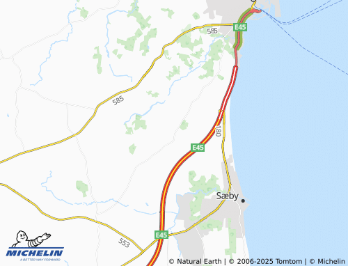 MICHELIN Understed map - ViaMichelin
