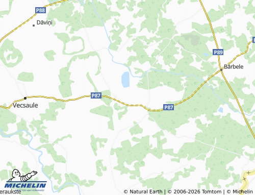 Mapa MICHELIN Ozolaine - ViaMichelin