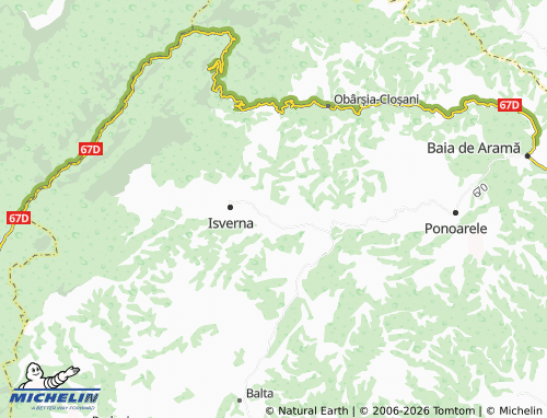 MICHELIN Seliștea map - ViaMichelin