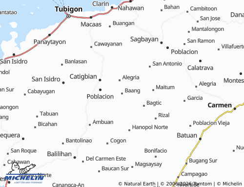 MICHELIN Baang map - ViaMichelin