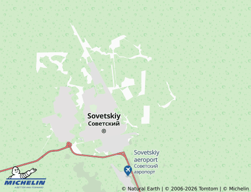 MICHELIN-Landkarte Buket SOT - ViaMichelin