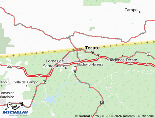 Mapa MICHELIN Morelos - ViaMichelin
