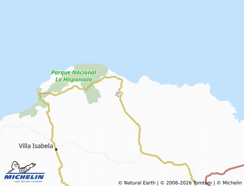 MICHELIN Luperón map - ViaMichelin