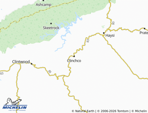 Mappa MICHELIN Clinchco - ViaMichelin