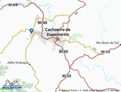 Carte MICHELIN Nossa Senhora da Glória - ViaMichelin