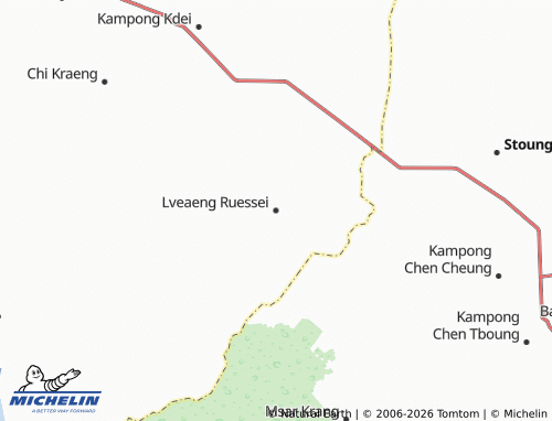 Mapa MICHELIN Lveaeng Ruessei - ViaMichelin