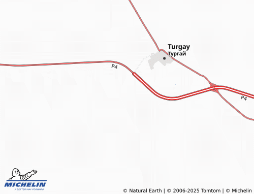 MICHELIN Karagayly map - ViaMichelin