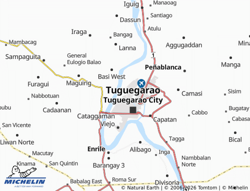 MICHELIN Bagay map - ViaMichelin