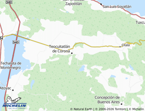 Mapa MICHELIN Hacha - ViaMichelin