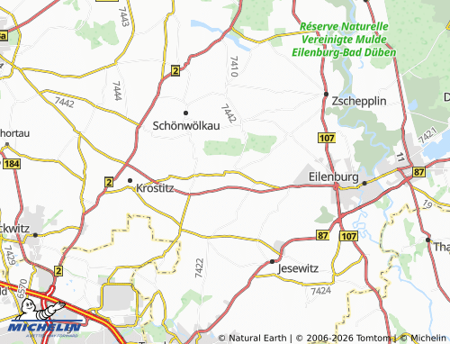 Mapa MICHELIN Behlitz - ViaMichelin