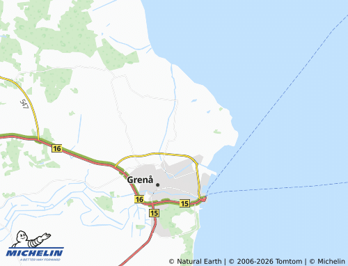 Mapa MICHELIN Hammelev - ViaMichelin