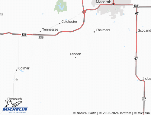 Mapa MICHELIN Fandon - ViaMichelin