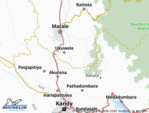 Mappa MICHELIN Rathwatta - ViaMichelin