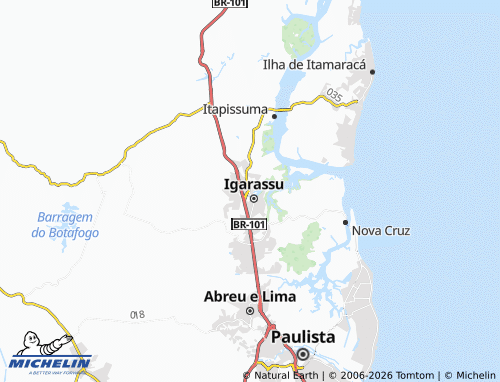 Mappa MICHELIN Centro - ViaMichelin