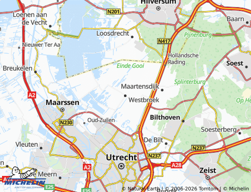 Mapa MICHELIN Westbroek - ViaMichelin